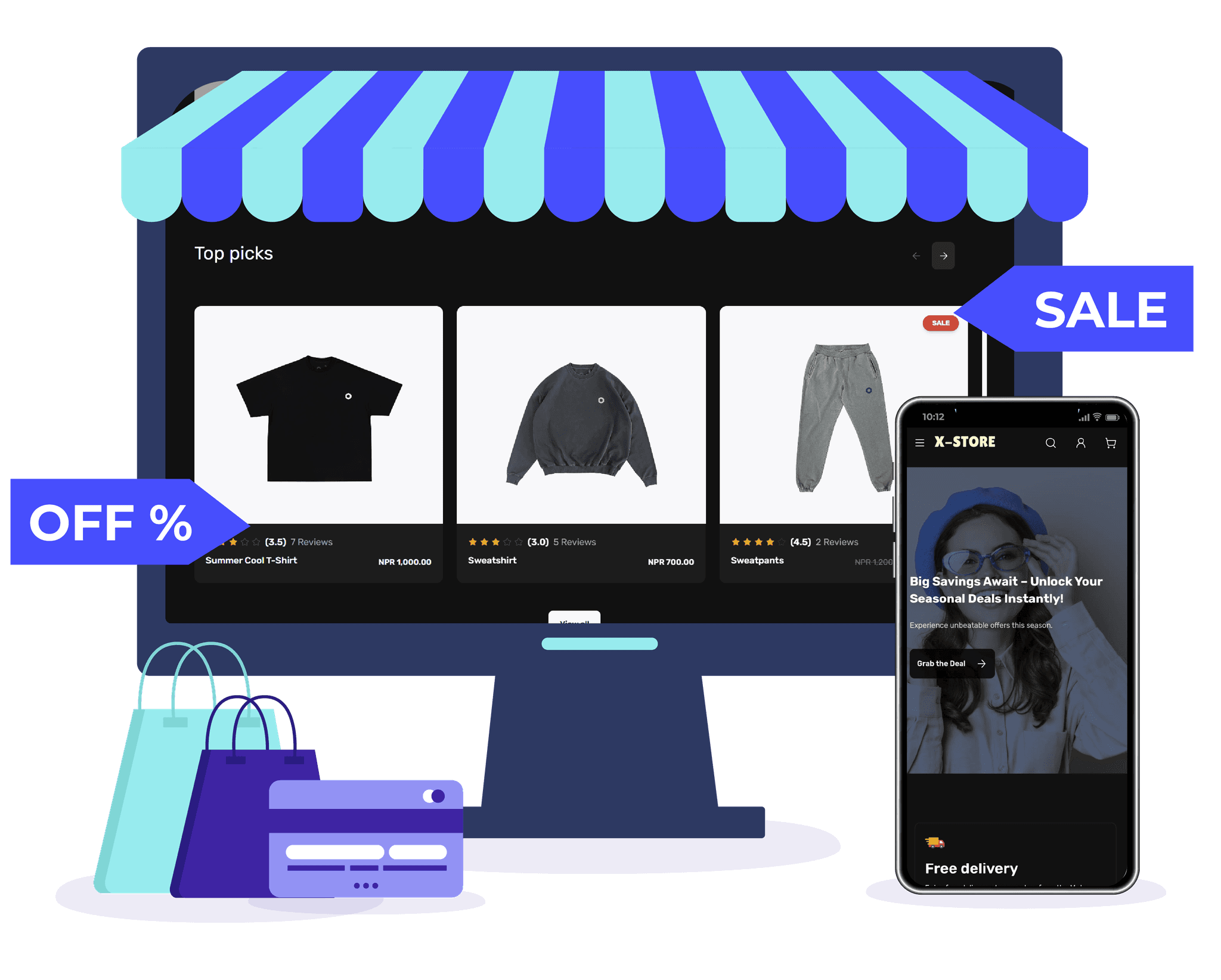 ecommerce hero